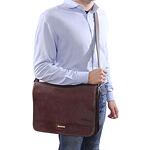 Италианска мъжка бизнес чанта Tuscany Leather  TL Messenger TL141254