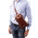 Италианска мъжка чанта от естествена кожа Tuscany Leather Martin TL141536
