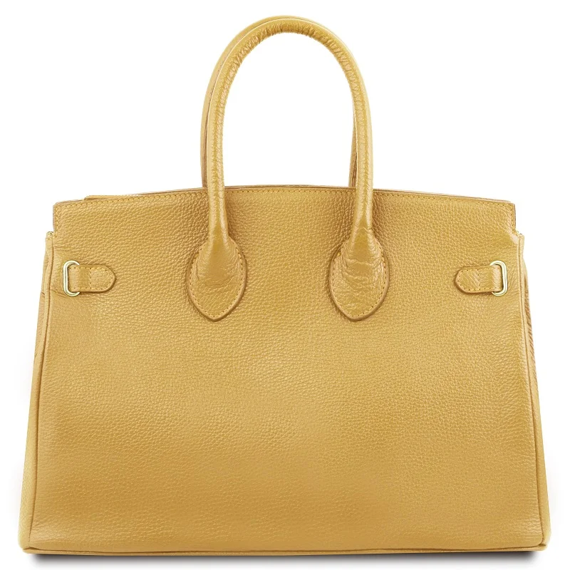 Италианска дамска чанта от естествена кожа Tuscany Leather TL141529