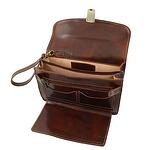 Италианска мъжка чанта от естествена кожа Tuscany Leather Max TL8075