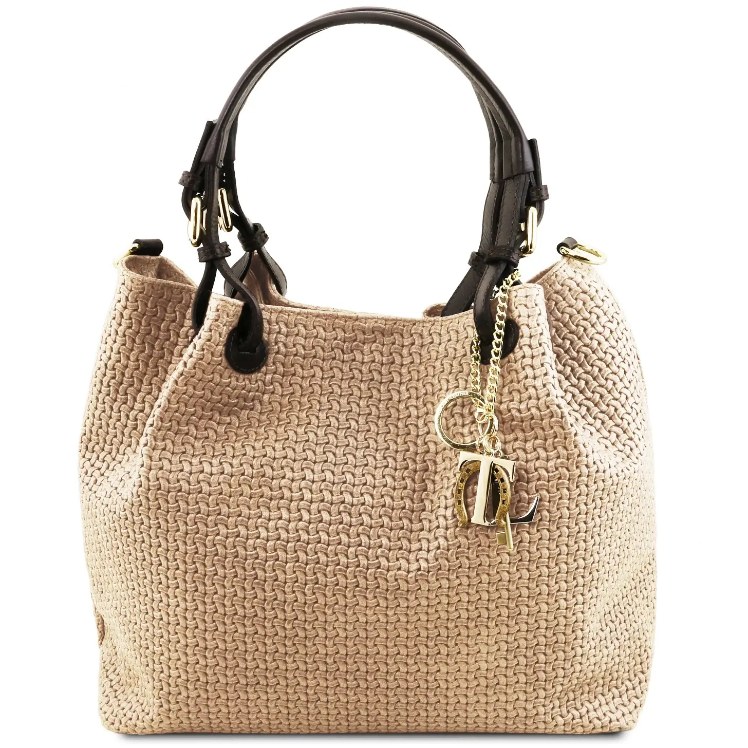 Италианска дамска чанта от естествена кожа Tuscany Leather TL KeyLuck TL141573