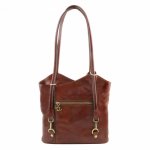Италианска дамска чанта от естествена кожа Tuscany Leather Patty TL141497