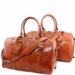 Комплект италиански чанти за пътуване Tuscany Leather Vespucci TL141257