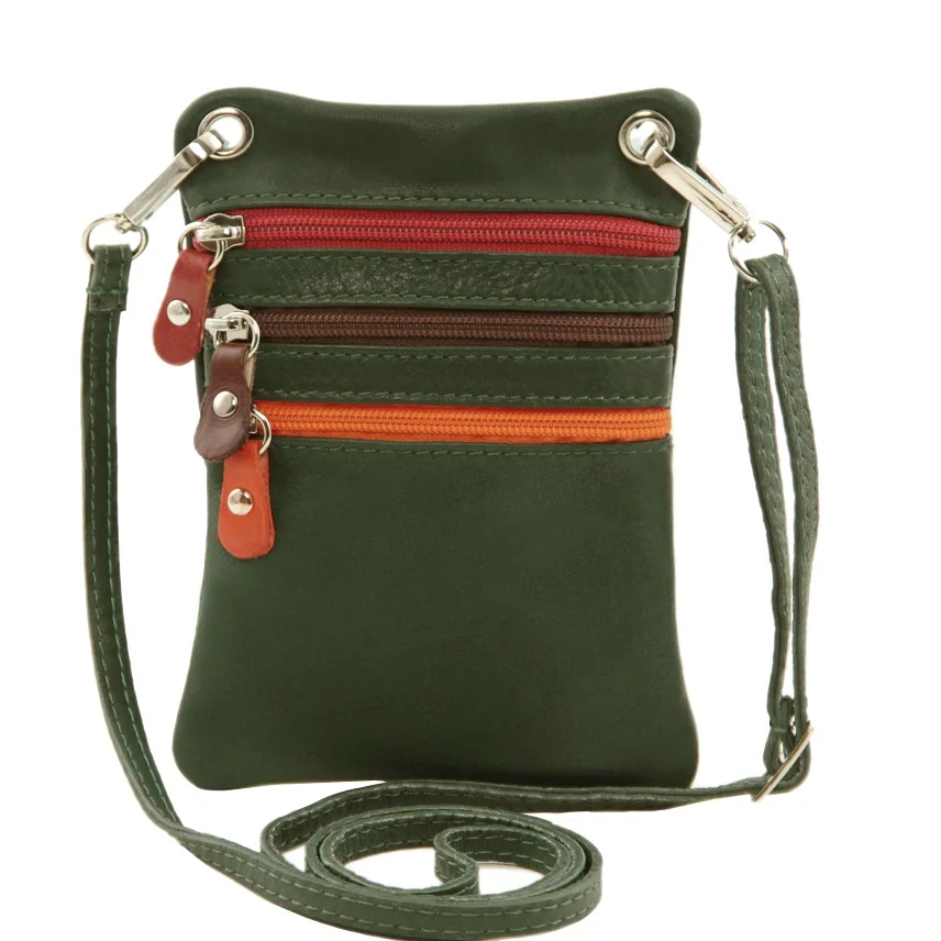 Италианска малка чанта от естествена кожа Tuscany Leather TL Bag TL141094