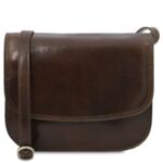 Италианска дамска чанта за рамо от естествена кожа Tuscany Leather Greta TL141958