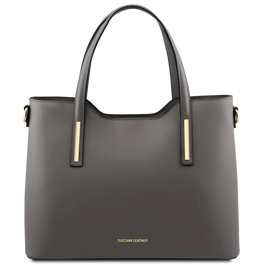 Италианска дамска чанта от естествена кожа Tuscany Leather Olimpia TL141412