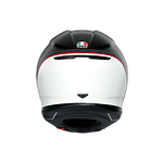 K6 AGV ECE MULTI MINIMAL PURE MATT BLACK/WH/RED