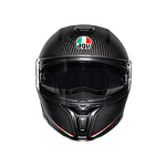 SPORTMODULAR AGV TRICOLORE MATT CARBON/ITALY