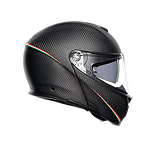 SPORTMODULAR AGV TRICOLORE MATT CARBON/ITALY