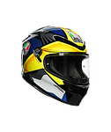 K6 AGV ECE MULTI MPLK JOAN BLACK/BLUE/YELLOW