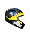 K6 AGV ECE MULTI MPLK JOAN BLACK/BLUE/YELLOW