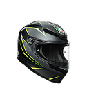 K6 AGV ECE MULTI MPLK FLASH GREY/BLACK/LIME