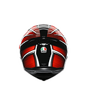 K5 S AGV MULTI MPLK TEMPEST BLACK/RED