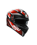 K5 S AGV MULTI MPLK TEMPEST BLACK/RED