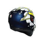 K3 SV AGV E2205 MULTI MPLK BUBBLE BLUE/WH/YELLOW