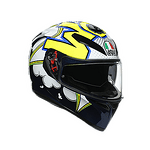 K3 SV AGV E2205 MULTI MPLK BUBBLE BLUE/WH/YELLOW