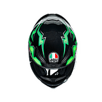 K1 AGV E2205 MULTI KRIPTON BLACK/GREEN