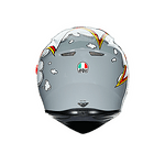 K3 SV AGV E2205 MULTI MPLK BUBBLE GREY/WHITE/RED