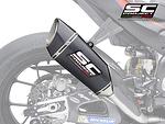 SC1-R carbon exhaust (250 mm), specific for SC-Project 4-2-1 full exhaust system само за писта