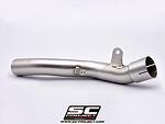 Racing link pipe, compatibile with Adventure and OEM exhaust само за писта