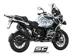 Adventure titanium exhaust, matt black евро 4