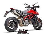 Pair of S1 titanium exhaust, with stoneguard grid евро 5