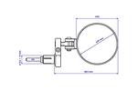 Bar end mirror Rocket - left