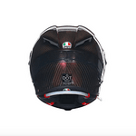 PISTA GP RR AGV E2206 MONO RED CARBON