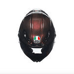 PISTA GP RR AGV E2206 MONO RED CARBON