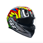 K3 AGV E2206 BIRDY 2.0 GREY/YELLOW/RED