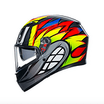 K3 AGV E2206 BIRDY 2.0 GREY/YELLOW/RED