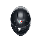 K6 S AGV E2206 MATT BLACK