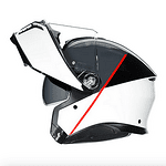 TOURMODULAR AGV E2206 BALANCE WHITE/GREY/RED