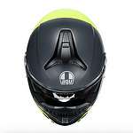 TOURMODULAR AGV E2206 BALANCE MATT BLACK/YEL FL/GREY