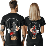 Tricouri pentru cupluri Mickey and Minnie 3