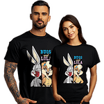 Tricouri pentru cupluri Bunny