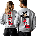 Bluze pentru cupluri Mickey and Minnie Evils