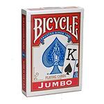 Карти за игра Bicycle - Jumbo Index, червени