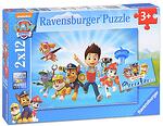 Пъзел Ravensburger от 2 x 12 части - Райдър и Пес патрул