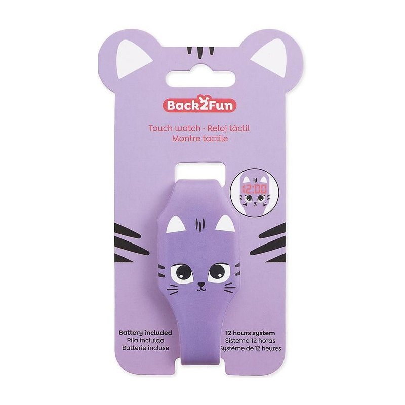 Силиконов часовник Miquelrius - Back2Fun, коте