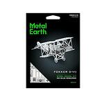 Метален 3D пъзел Metal Earth - самолет Fokker D-VII