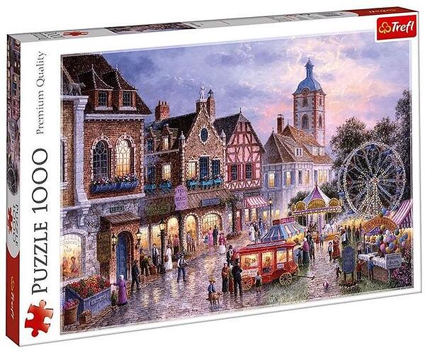 Пъзел Trefl от 1000 части - Увеселителен парк