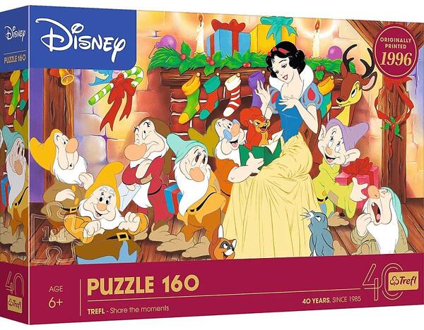 Пъзел Trefl от 160 части - Приказната Коледа на Снежанка