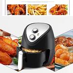 Air Fryer Cook Faster машина за безмаслено готвене с функции за пържене и печене на различни храни с вместимост 2.6 литра и интуитивен контролен панел