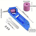 Уред за точене на свредла от от 2 до 5мм, от 5 до 8мм, от 8 до 12.5мм от здрави материали за дълготрайна употреба