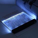 LED панел за четене на книга в тъмното