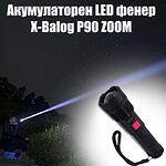 Водоустойчив LED фенер с 5 светлинни режима на работа