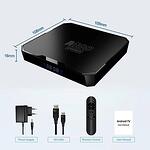 4K плеър - Smart TV Box M98 Pro притежаващ гласов контрол, операционната система Android и AllWinner H313 процесор за качествено видео