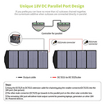 Комплект слънчев генератор ALLPOWERS 700W (S700 + SP029 140W слънчев панел)