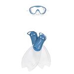 Детски комплект за плуване glide scuba set ju, син 33/36